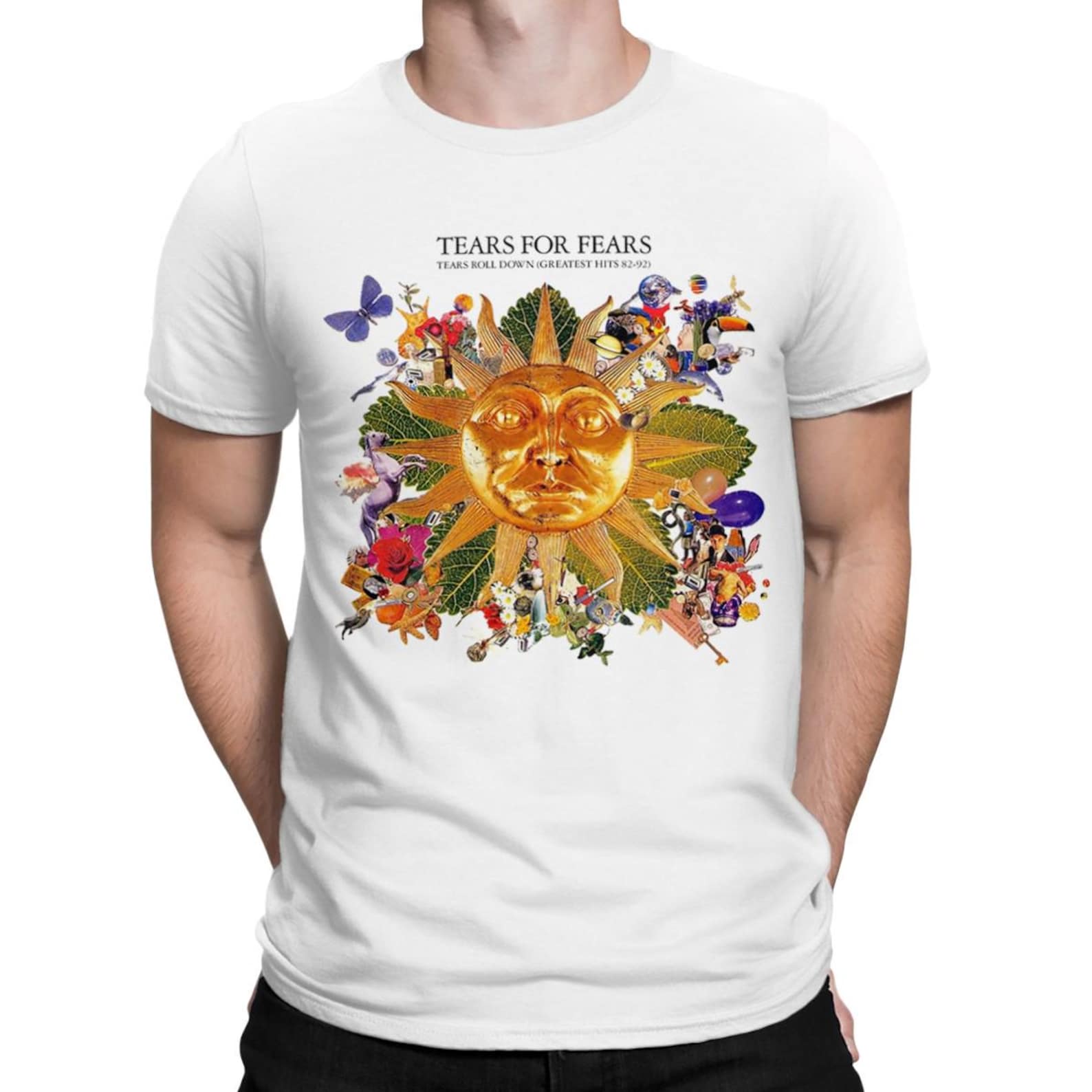 Tears for Fears Tears Roll Down T-Shirt, Men s and Women s Sizes Tee (MSC-087234) S