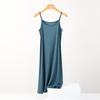 Summer Women's Sleeveless Camisole Dress Plus Size Loose Casual Inner Long Bottom Dress