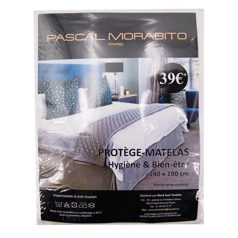 

Наматрасник 140x190см Смешанный PASCAL MORABITO 190 белый