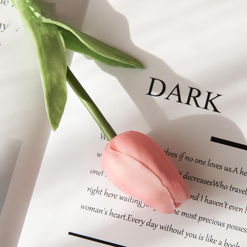 

31 шт./лот тюльпаны искусственные цветы PU Real Touch искусственный букет искусственные цветы для свадебного украшения украшения дома и сада