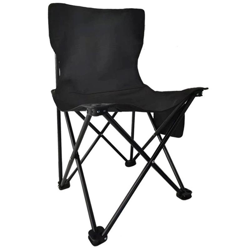 Portable Outdoor Metal Folding Moon Chair for Camping & Picnics