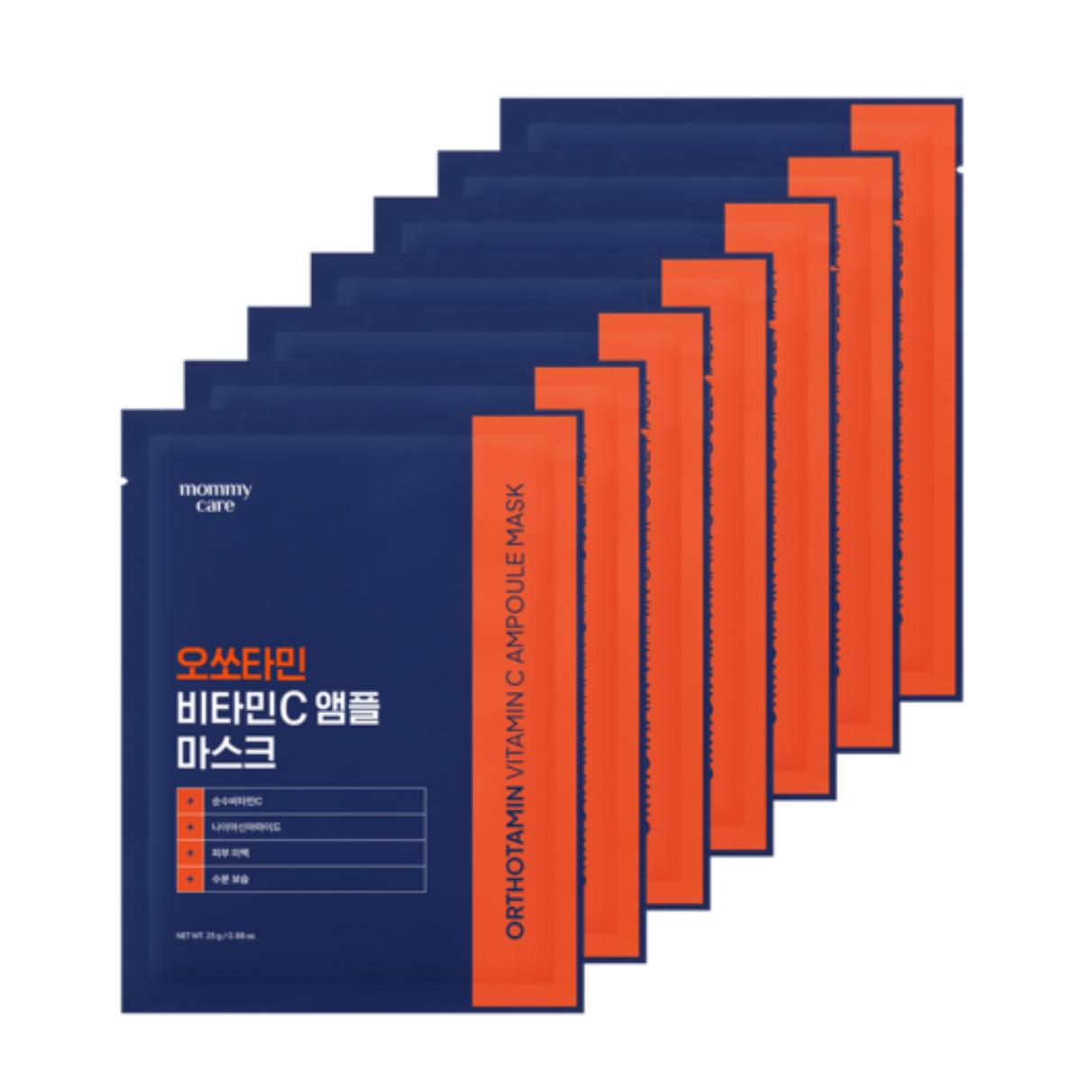 

MOMMY CARE Orthotamin Premium Vitamin C Brightening Toning Mask Sheet Set 7 Sheets