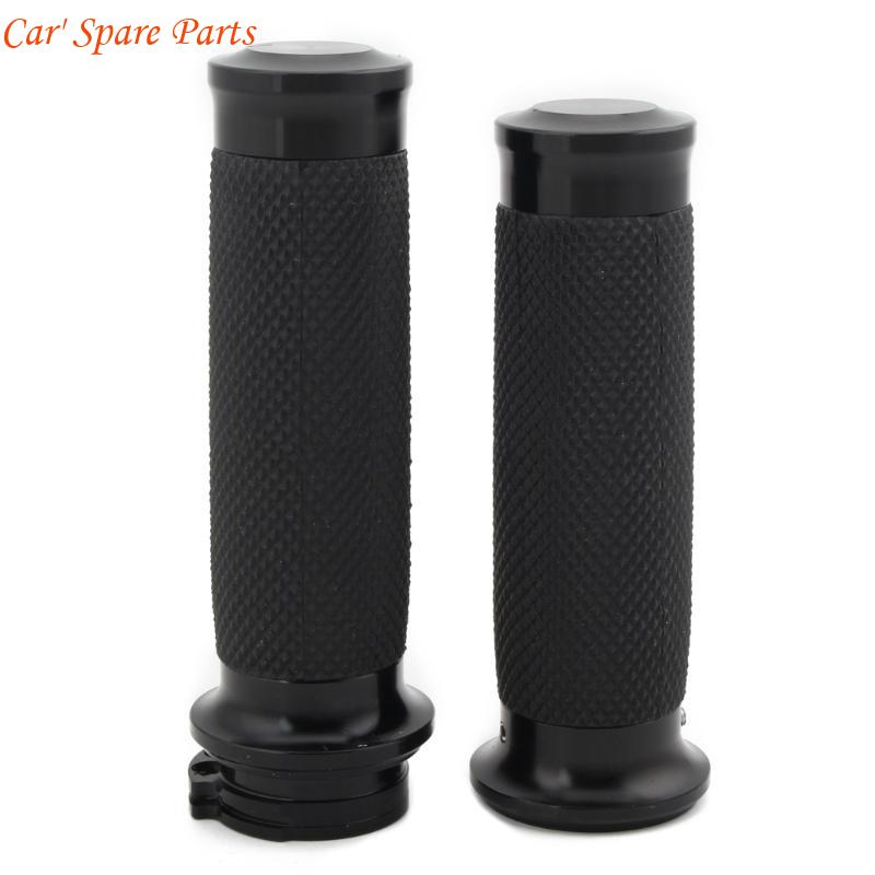 Y4UA Handlebar Grips Classical Handlebar Grips 2pcs/set for Enhances Motorcycle Look