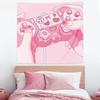 Pecfamly Cutecore Room Decor - Pink Anime Tapestry - Kawaii Posters - Gamer Girl Room Decor - Gaming Tapestry