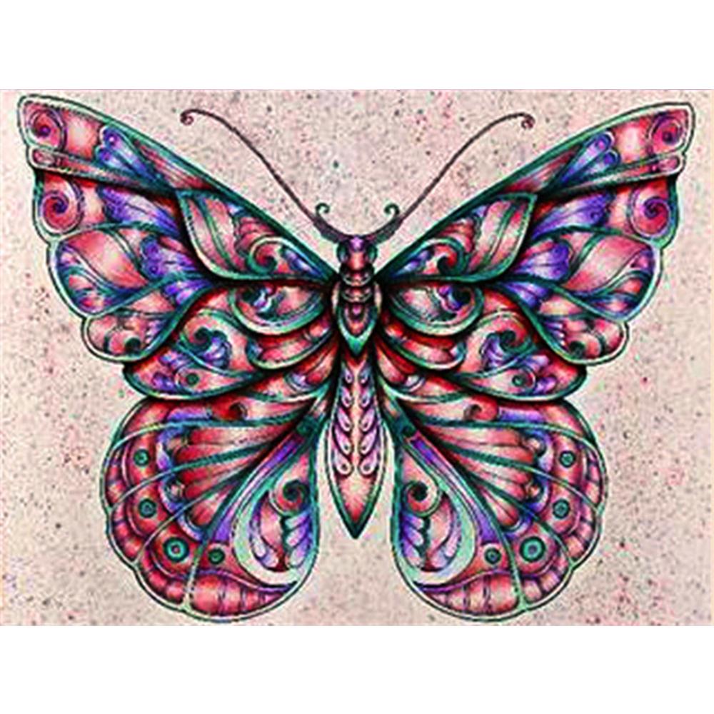 Diy Handwerk Diamant Malerei Schmetterling Diamant Stickerei Tier Strass Mosaik Verkauf handgemachtes Geschenk