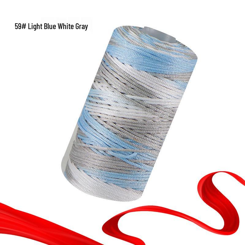 Fine Ice Silk & Linen Yarn for Summer Sun Protection Hat, Hand-Knitted Bags, Crochet Slippers & Seat Cushions