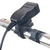 Double  USB Motorcycle Phone Charger 6.8A Fast Charging with Voltmeter Waterproof Motorcycle USB Charger Simple Installs