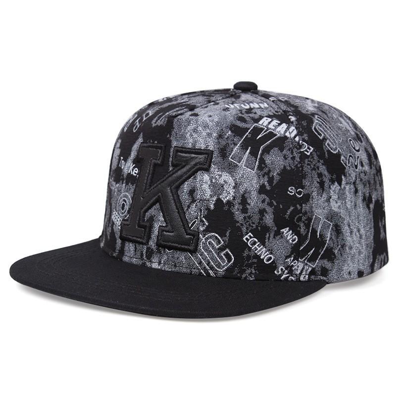 Luxury Fashion Unisex Letter Cap Men Hats Flat Top Baseball Cap Outdoor Adjustable Snapback Gorras Hombre Sports HipHop Sun Hat