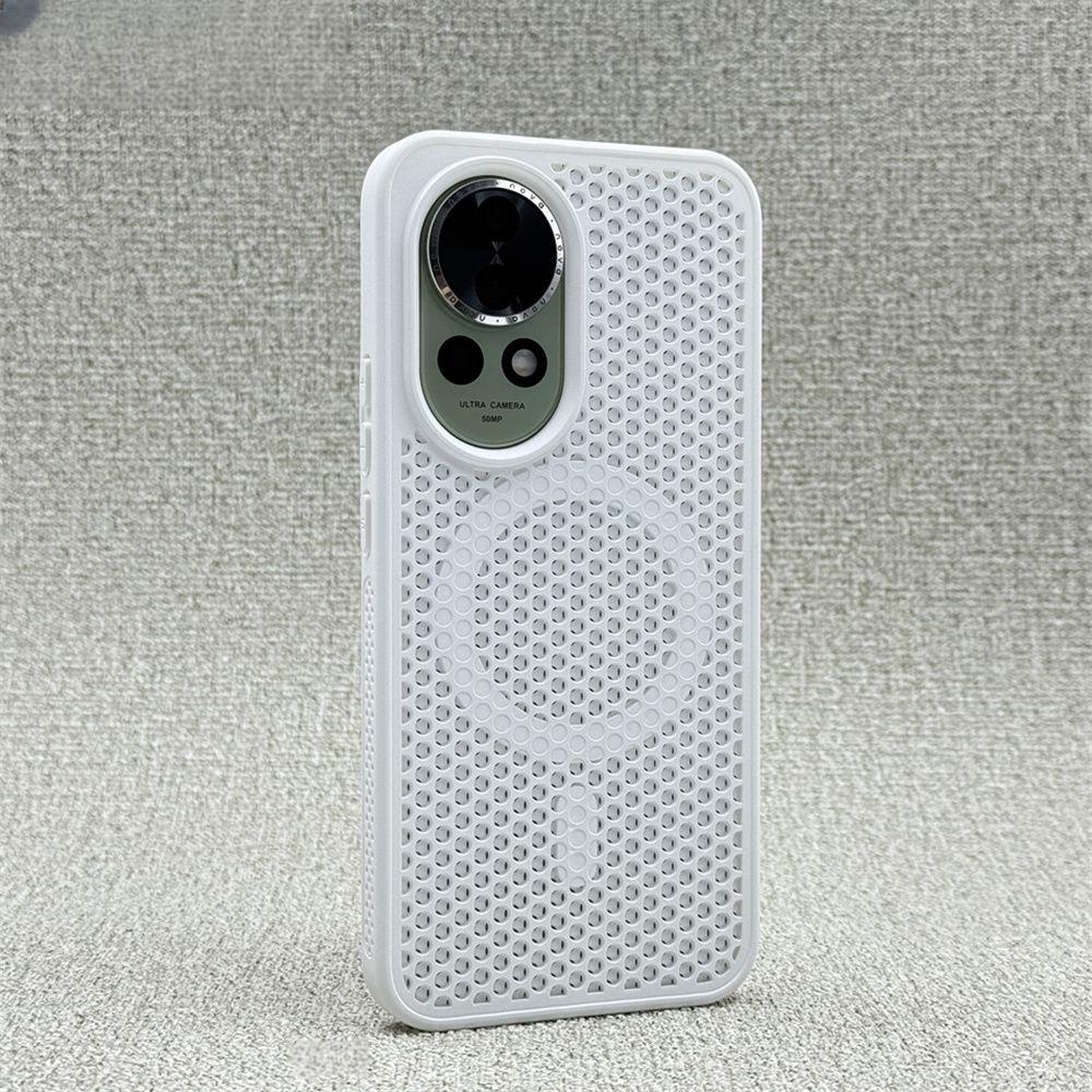 Luxury Cooling Mesh For Magsafe Case For Huawei Pura 70 P70 Pro Ultra Mate 70 60 50 Plus Nova 13 12 PC Wireless Charging Cover