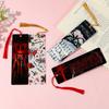 Hot Creative Reader Accessories Movie Horror Acrylic Bookmark Withtassel For Bookworm Student Stationery Teacher Office Supplies
