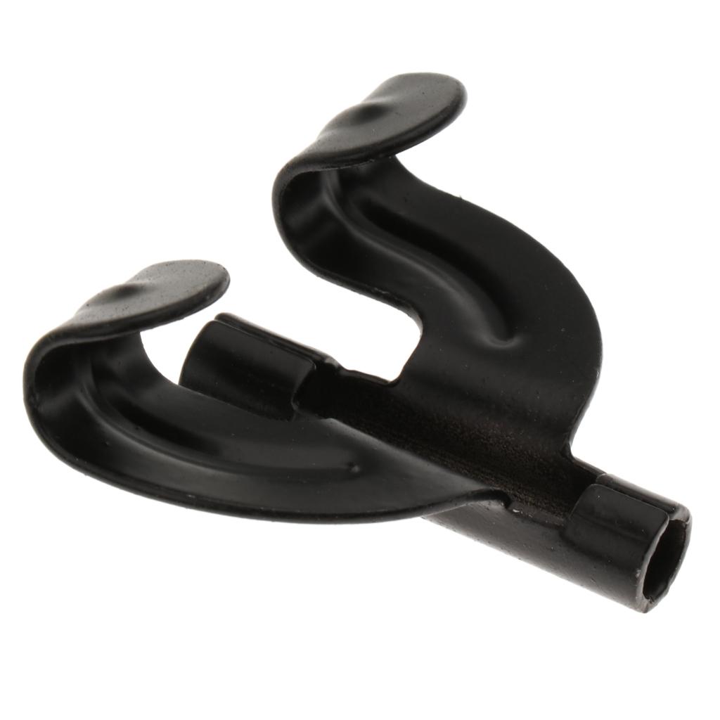 10x Metall Bass Drum Spannhaken für Bass Drum Teile Zubehör