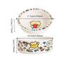 High Temperature Resistance Ceramic Cat Bowl Cartoon Pet Food Bowl Dog Bowl Cat Food Bowl  Pet Care