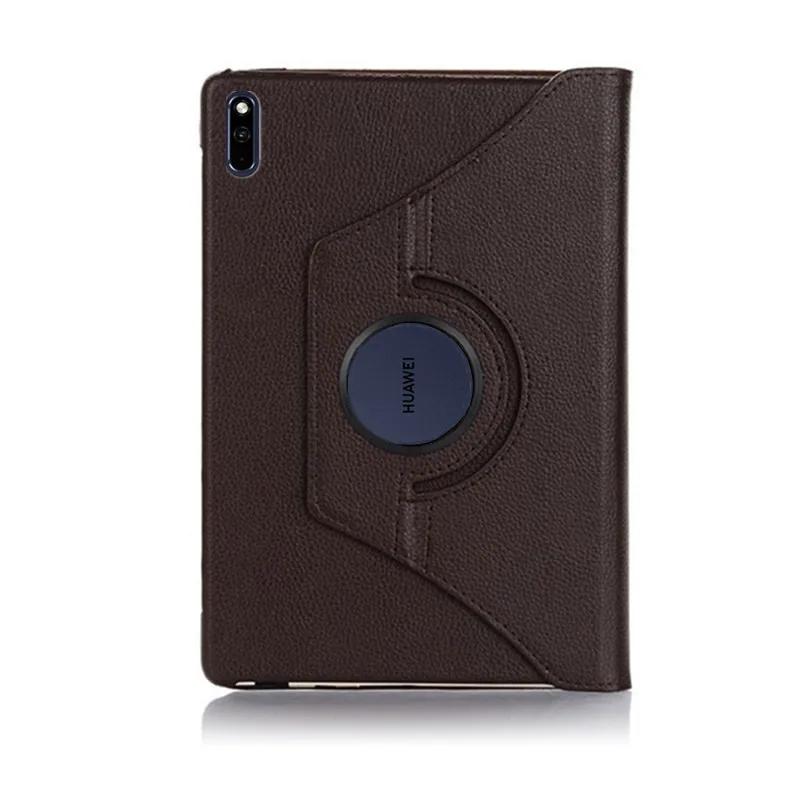 360° drehbare Hülle für Huawei MatePad 10,4" 2020 2022 BAH3-W09/AL00/W59 Tablet-Ständer-Abdeckung BAH4-AL10/W09 Funda Capa PU-Leder