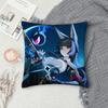 Hoshimi Miyabi Zenless Zone Zero Kissenbezug Sofa Dekorativ Zuhause Doppelseitiger Druck Plüsch Überwurf Kissenbezüge Kissen Dekor