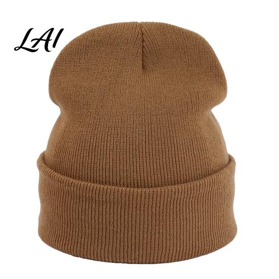Daily Commuter Warm Gear Unisex Solid Color Knit Beanies Classic Slouchy Skull Cap for Winter Colorful Cold Weather Hat Casual Headwear Men