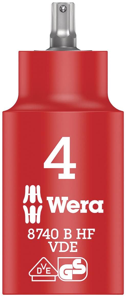 

Wera 8740 B VDE Insulated Holding Function Bit Socket SW 004900 4.0