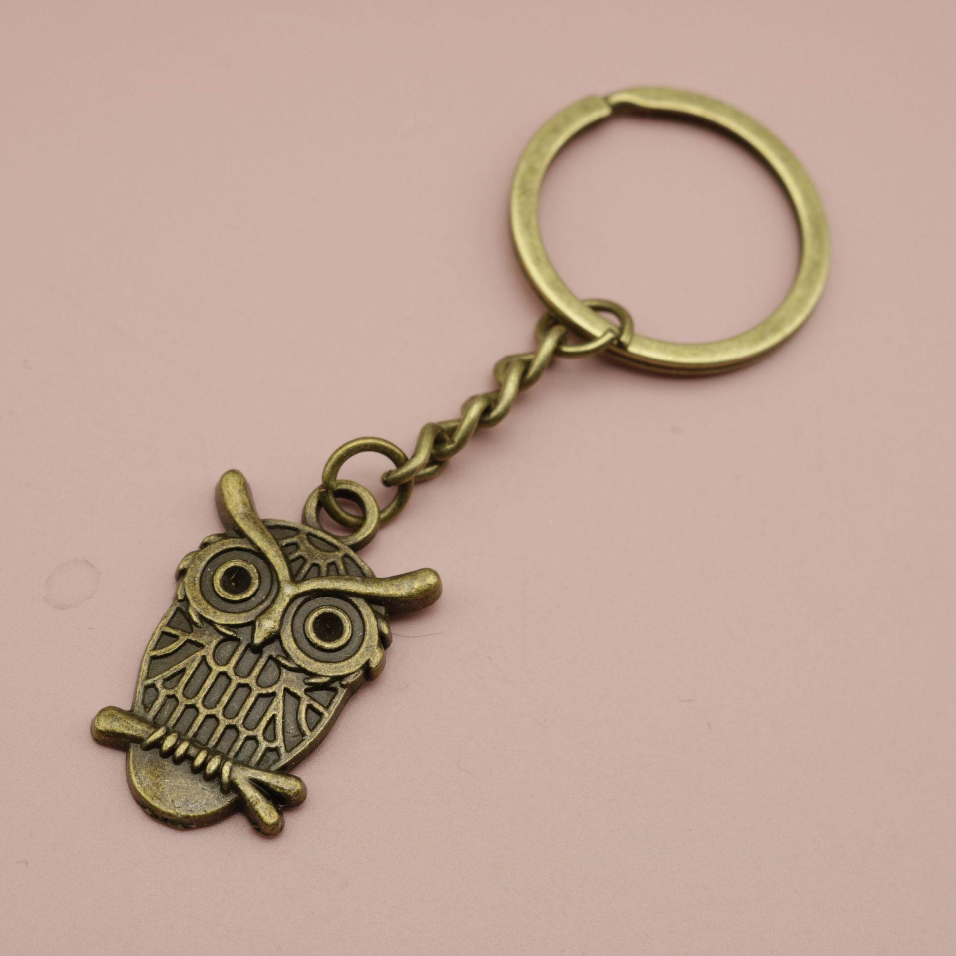 Simple Owl Keychain Pendant - Hot Selling Accessory