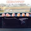 PAVIKE Car Ornament Cute Pig Figurine Set of 6 Car