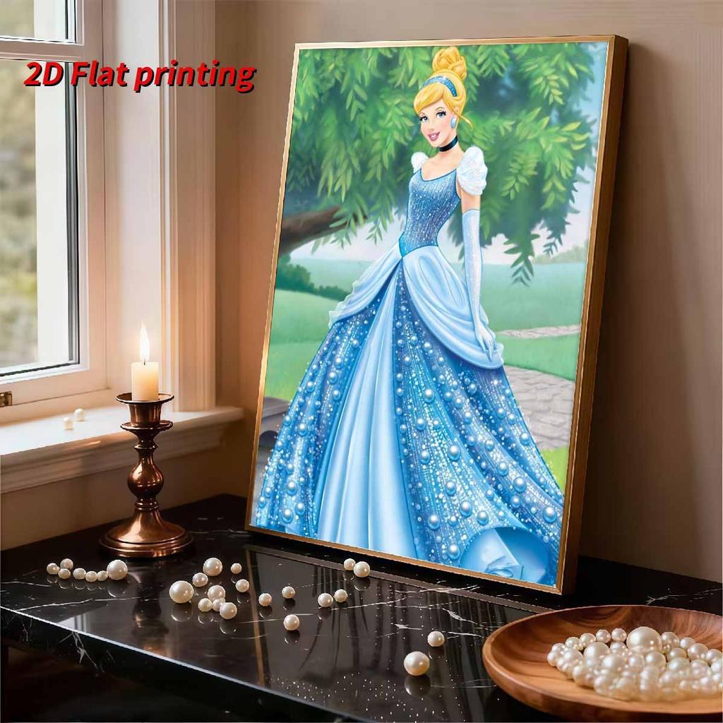 Disney Cinderella Pearl Jigsaw Puzzle This Is A Handmade Decorative Gift That Can Be Used As A Home Decoration Item