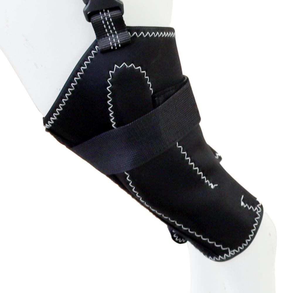 Pet Protector Dog Hindleg Double Protector Thigh Protector Postoperative Auxiliary Leg Cover Adjustable Metal Support