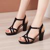 Taglia Grande 32-43 Scarpe da Donna con Tacco Alto Sandali da Donna Estivi con Punta Aperta Décolleté da Donna Scarpe da Donna da Ufficio per Matrimonio e Festa