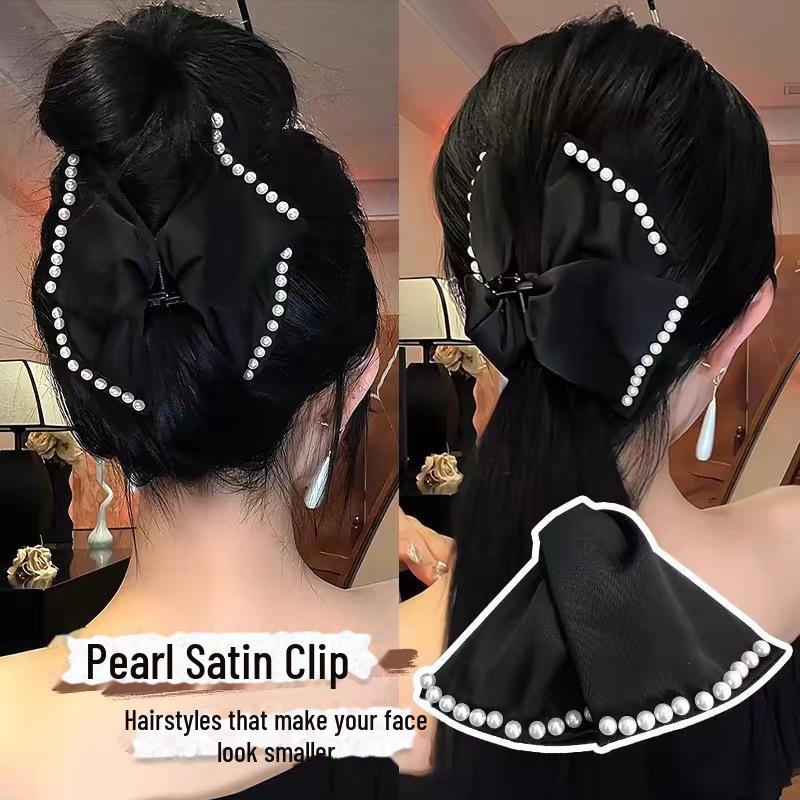 2024 Audrey Hepburn Elegant Luxury Hairpin: Versatile Shark Clip Headdress