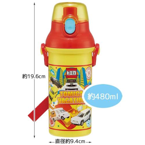Skater Water Bottle 480ml Tomica 24 Children's Antibacterial Plastic Child Friendly Lightweight Made In Japan PSB5SANAG-A