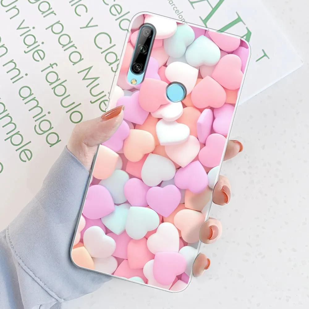 For Huawei Honor 9X Case Honor 9X STK-LX1 6.59" Watercolor Marble Transparent Cases For Honor9X Cover Honor 9 X Silicone Bumper