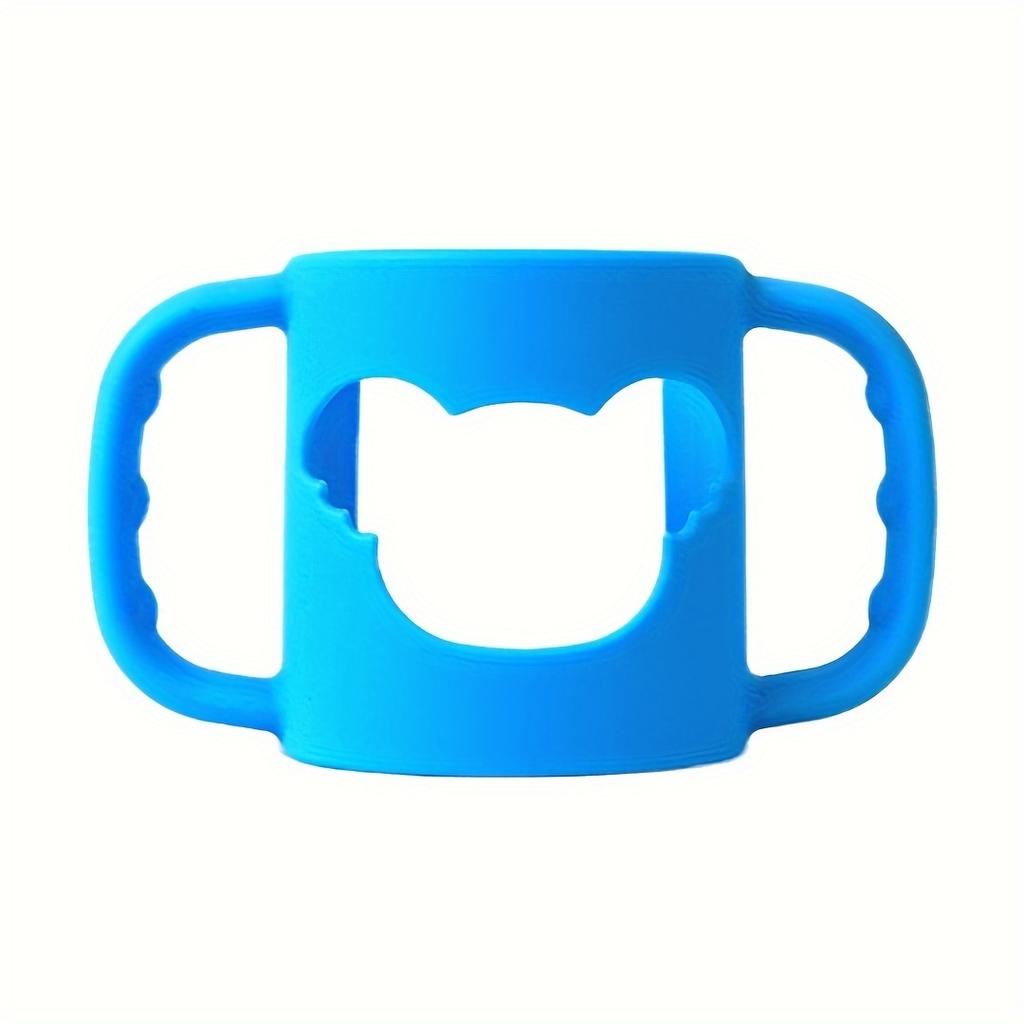 Silicone Bottle Handles with Cartoon Designs, Everyday Bottle Accessories, Soft and Elastic Silicone Covers, Suitable for Most Neck Bottles.