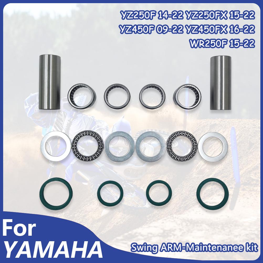 עבור YAMAHA ערכת תחזוקה לזרוע נדנוד מיסב שמן אטם תותב מוטוקרוס YZ250F YZ250FX YZ450F WR250F WR450F 2016-2022
