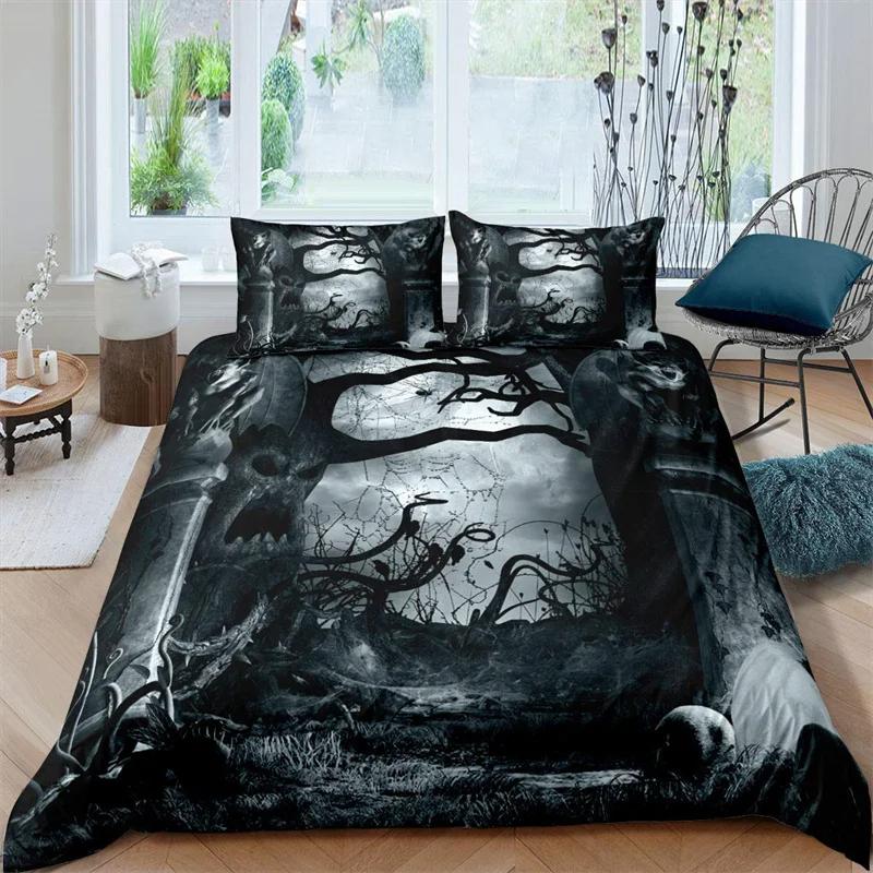 Comforter Tree Branches Botanical Leaves Print Bedding Set Polyester Nature Tree Comforter Queen Full For Kids Adults