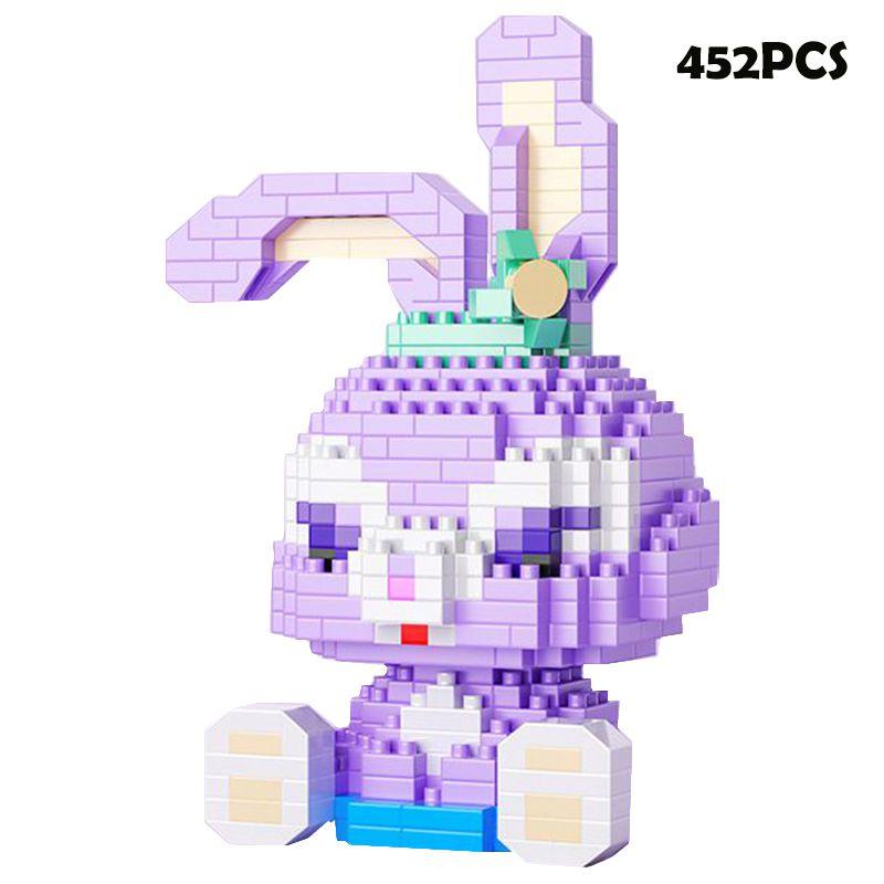 Disney Mickey Minnie Goofy Cartoon Building Blocks For Kids' Intelligence Development