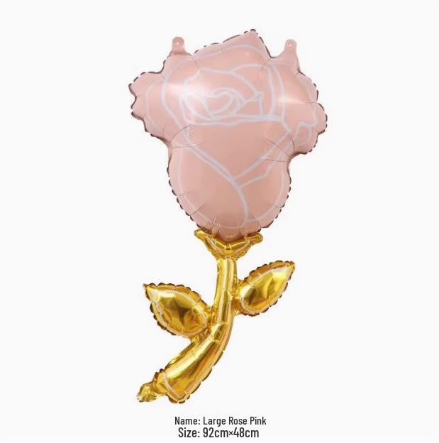 Large Standing Aluminum Foil Balloon for Mother's/Father's Day Decoration