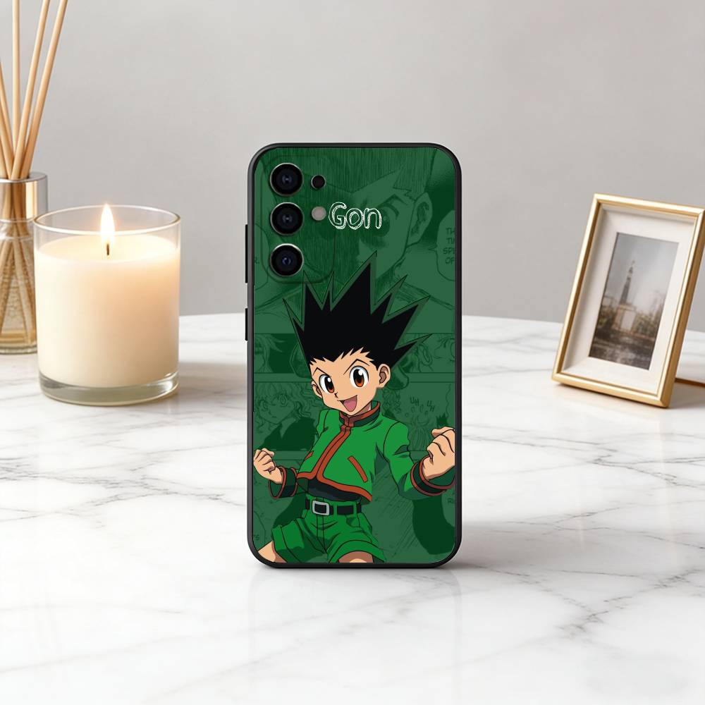 H-Hunter G-Gon F-Freecss H-Hunter-GF Phone Case For Samsung S25,S24,S21,S22,S23,S30,Ultra,S20,Plus,Fe,Soft Silicone Black Cover