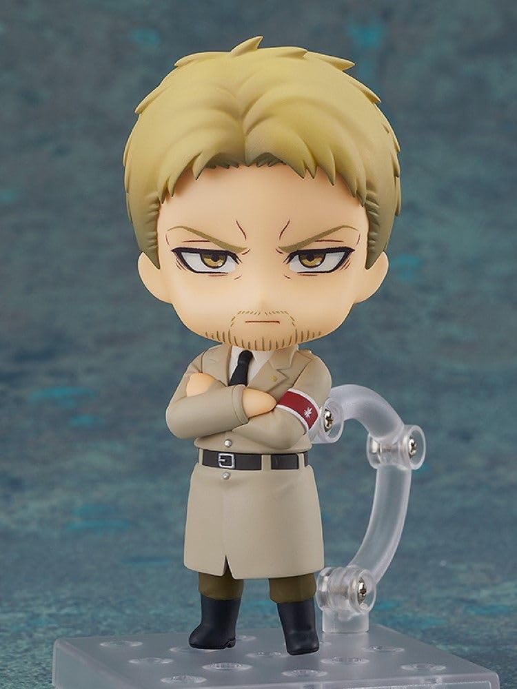Good Smile Company SMILE Nendoroid Útok na Titány Reiner Braun Malovaná pohyblivá figurka (DOBRÁ SPOLEČNOST) ABS&PVC bez vodního kamene