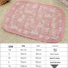 Summer Cooling Ice Silk Pet Mat: Breathable Cat and Dog Bed for a Cool Sleeping Experience