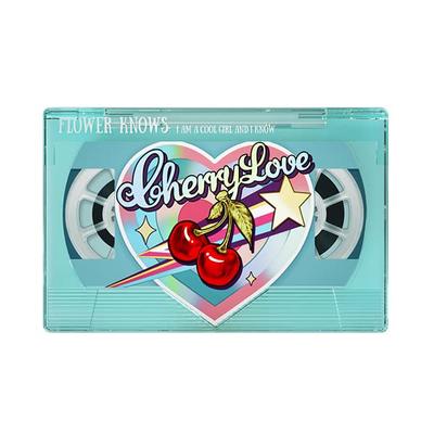 Flower Nose Cherry Love Retro Magnetic Eyeshadow Palette Powder 02 Spring and Summer Cubes
