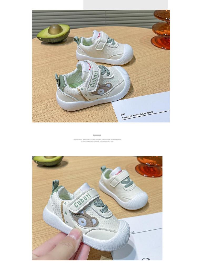 Soft Sole Non-slip Cartoon Baby Toddler Shoes for Girls - Spring/Autumn