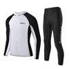 Men's Quick-Dry UV-Protection Diving & Surfing Suit - Slim Fit Long-Sleeve, Zip-Up Jellyfish-Proof Set