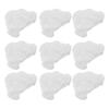 50 Pcs Women Disposable Underwear Non Woven Disposable Briefs Panties Individually Wrapped for Men Women SPA Sauna Travel White