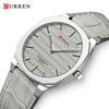 Curren Brand Luxury Men's Quartz Watch Ultra-Thin Waterproof Men's Wristwatch Business Fashion Watch for Men Leather Reloj 8480