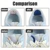 A set of 6 patches, sports shoe repair patches, shoe side damage, inner lining hole repair, shoe heel wear repair patches