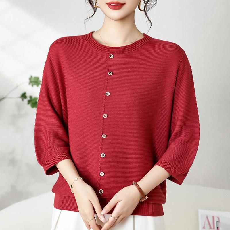 Qinghe Cashmere Women's 30% Cashmere Sweater - Soft & Warm Wool Blend Pullover