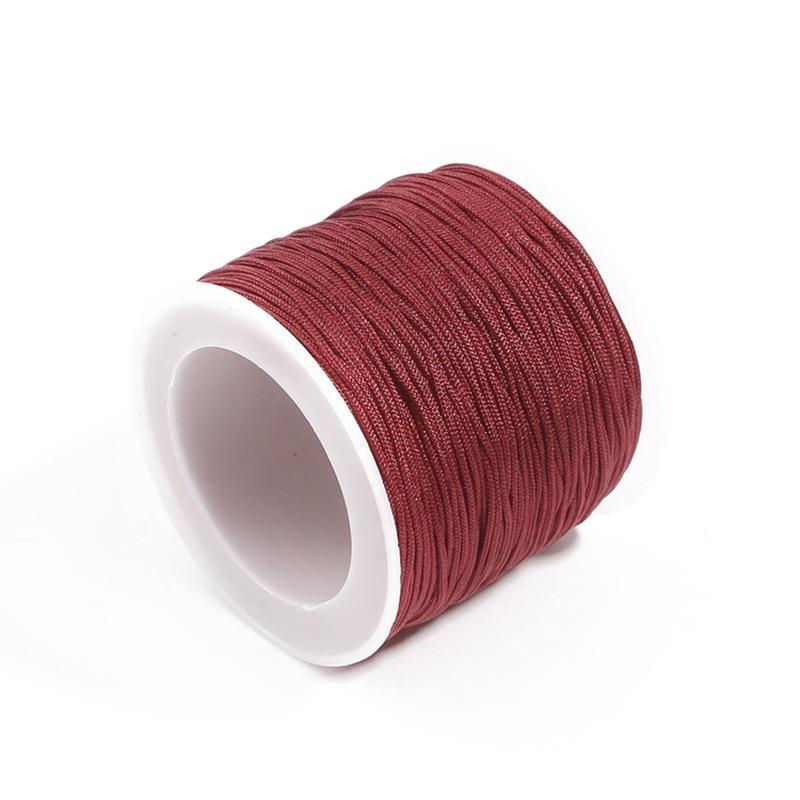 Non. 72 Fil de Jade Corde Tressée Kit de Matériel pour Bracelet et Collier DIY