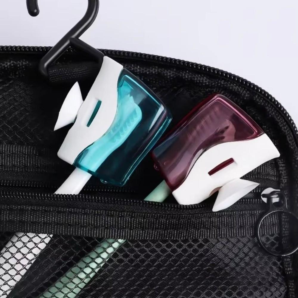 3PCS Dust-proof Toothbrush Head Covers Portable Toothbrush Cover Dust Protective Cover Home