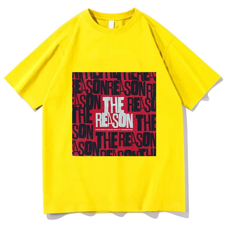 

Steve Aoki Sound Rush The Reason T-Shirt Aesthetic Graphic Fans Print Unisex Casual Cotton Loose Women/Unisex Tshirt Print Clothing 4XL