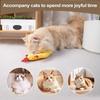 Cat Toys With Catnip Cat Teether Toy Plush Realistic Cactus Soothing Stuffed Doll For Calming Exercise Mental Stimulation
