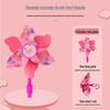 Seven-Color Rotating Pinwheel Pendant for Children's Bike or Stroller