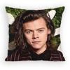 HHaRRyS Singer SStyles Pillow Case Antidustmite Pillowcase Invisible zipper silky short plush Sofa cushion cover