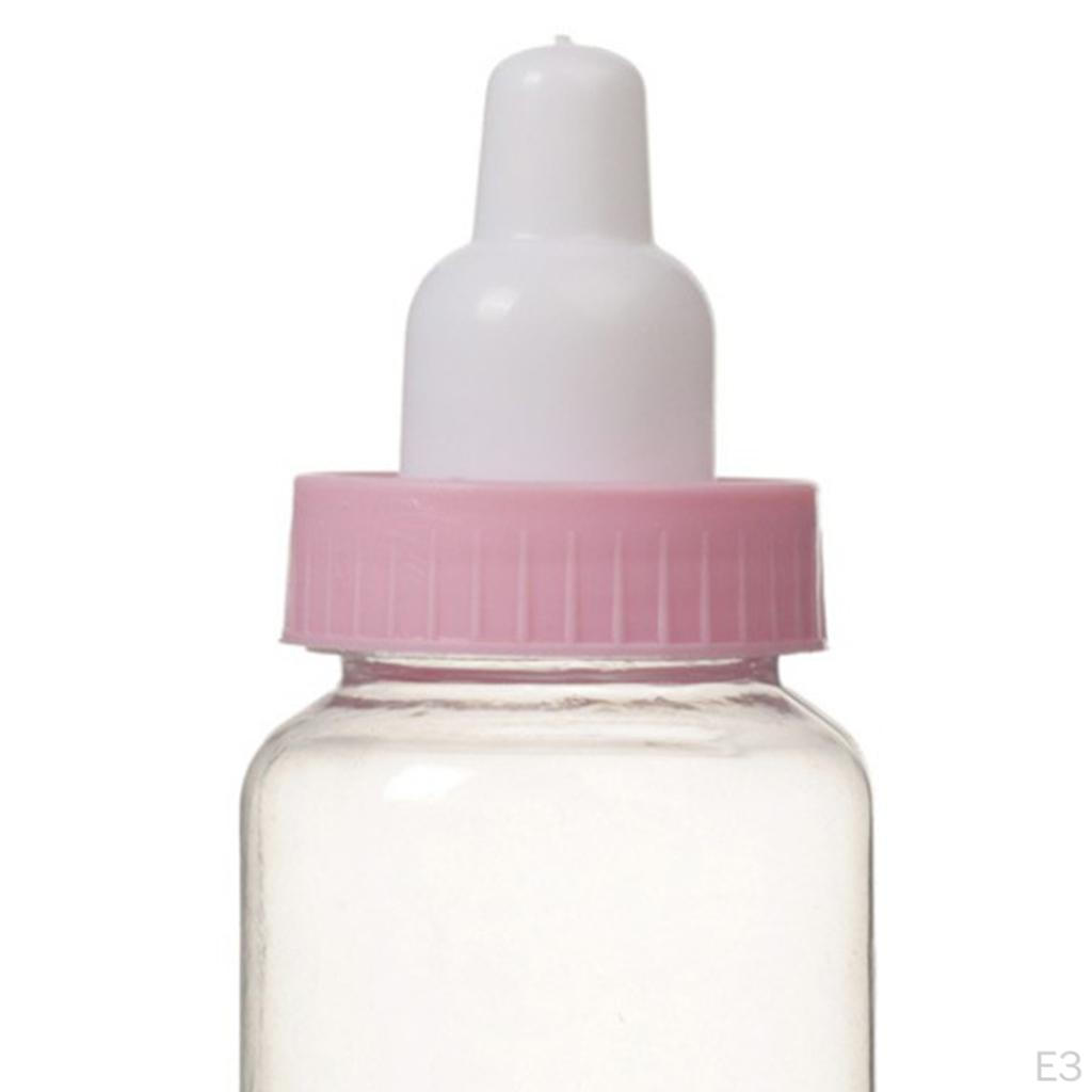 12 Candy Bottle Baby Shower Gift Baptism Package (Blue / Pink)